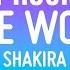 1 HOUR Shakira She Wolf Lyrics