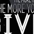 Michael Bublé The More You Give The More You Ll Have OFFICIAL LYRIC VIDEO