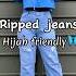 Ripped Jeans Hijab Friendly Style