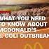 What You Need To Know About McDonald S E Coli Outbreak