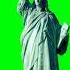 Green Screen Video Stachue Of Liberty 4k HD