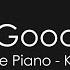 Chris Tomlin Good Good Father Piano Karaoke Lower Key Of E