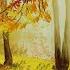 AUTUMN How To Draw A BEAUTIFUL LANDSCAPE With Gouache Step By Step Drawing For Beginners