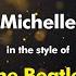 The Beatles Michelle Karaoke Version From Zoom Karaoke