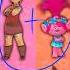 Nimona Poppy The Trolls Mixing Characters Shorts Mixingcharacters Aiart Ai