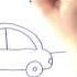 Как нарисовать машинку Оживающие рисунки How To Draw A Car Наше всё