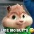 I Like Big Butts And I Cannot Lie Trending Hoodie Alvinandthe Chipmunks