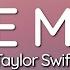 Taylor Swift The Man Lyrics