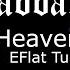 Black Sabbath Heaven And Hell EFlat Tuning HQ Backing Track With Vocals Tab Guitar Karaoke