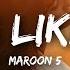 Maroon 5 Girls Like You Lyrics