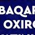 Kim Fotiha Va Baqaraning Oxirgi Ikki Oyatini O Qisa Hasanxon Yahyo Abdulmajid