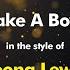 Leona Lewis Take A Bow Karaoke Version From Zoom Karaoke