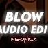 Blow Kesha Edit Audio