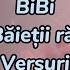 BiBi Băieții Răi Versuri Lyrics Video