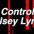 Control Halsey Lyrics