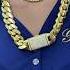 Cuban Link CHAIN And Diamond Lock