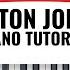 How To Play Your Song By Elton John Complete Piano Tutorial And Breakdown