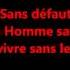 Maitre Gims Mon Coeur Avait Raison Paroles