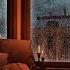 Cozy Reading Nook Ambience Rain On Window Thunder Sounds Warm Fireplace