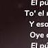 EL ALFA EL JEFE ESTE TEMA MASTE LETRA LYRICS PRONUNCIACION