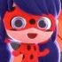 Miraculous Ladybug Transformation Chibi Ladybug Lucky Charm FAN MADE