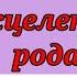 ИСЦЕЛЕНИЕ РОДА ВАЛЕРИЙ СИНЕЛЬНИКОВ ДИНАРА САТЖАН