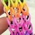 Браслет из резинок Радужный и простой Плетение Loom Bands