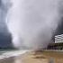 Massive Waterspout Swirls Onto Cyprus Beach