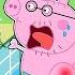 Zombie Apocalypse Peppa Family Attacked By Water Spray Toy In Pig City Peppa Pig Funny Animation