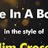 Jim Croce Time In A Bottle Karaoke Version From Zoom Karaoke