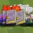 Conehead Screen Door Zombie Vs BucketHead Flag Zombie And Wall Nut Zombie Fight Plants Vs Zombies