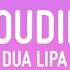 Dua Lipa Houdini Lyrics