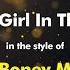 Boney M Brown Girl In The Ring Karaoke Version From Zoom Karaoke