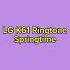 LG K61 Ringtone Springtime