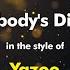 Yazoo Nobody S Diary Karaoke Version From Zoom Karaoke