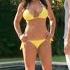 Lisa Ann Showing Her Sexy Move To Young Jordi In Yellow Bikini At Pool