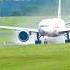 Boeing 777 Power On Wet Runway