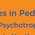 Updates In Pediatrics Deprescribing Psychotropic Medications In Youth