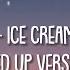 RAYE ICE CREAM MAN SPED UP VERSION WITH LYRICS