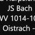 J S Bach Complete Sonatas For Violin And Harpsichord BWV 1014 1019