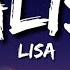 Lisa Lalisa Lyrics Full Rom Lyrics