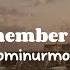 Remember You By Dominurmom Acoustic Lyric Video Brown Aesthetic