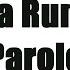 Indila RUN RUN Parole