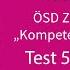 Arena ÖSD A2 Test 5 Hören Aufgabe 2 Prüfungsvorbereitung ÖSD Zertifikat A2 KID