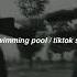 Marie Madeleine Swimming Pool Tiktok Version Singing Sinking Dying Diving