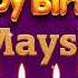 Maysa Happy Birthday To You Happy Birthday Song Name Maysa