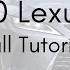 2020 Lexus RX Full Tutorial Deep Dive