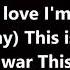 Five Finger Death Punch This Is My War Lyrics