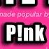 P Nk Hate Me Karaoke Version