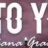 Into You Ariana Grande Lyrics